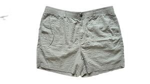 Todd Snyder 5” Seersucker Beachcomber Size XS NWT Fog 100% Cotton